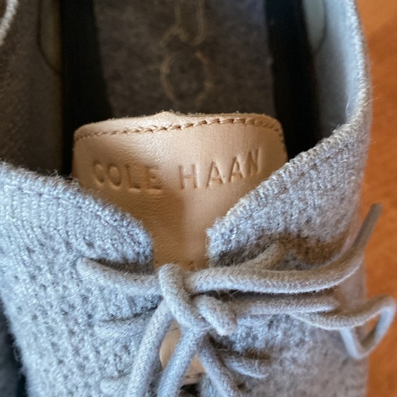 Cole Haan zero gravity Oxford shoes men’s grey lace up Preppy Acadamia office 13 main image 9